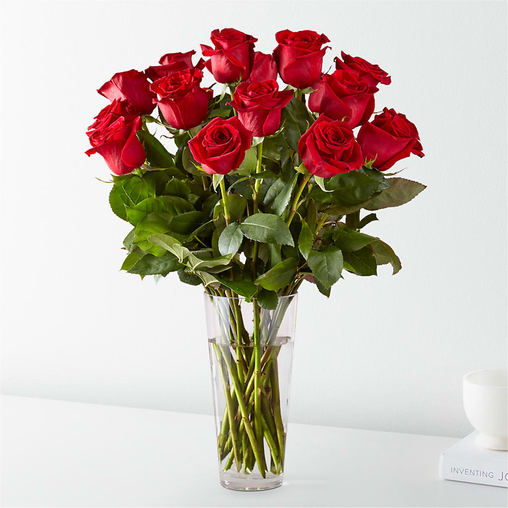 Long Stem Red Rose Bouquet – MILAM FLORAL & GREENHOUSE, Havre MT