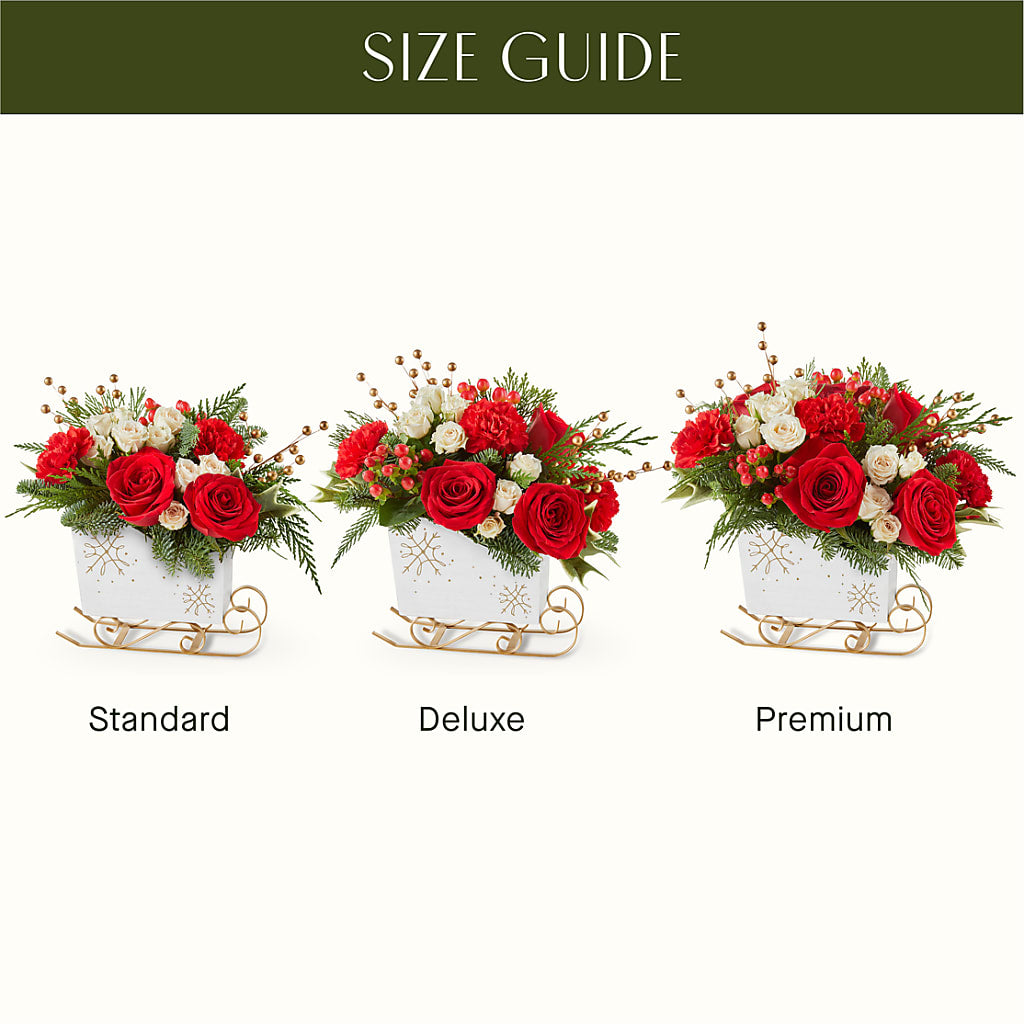 Gone Sledding Bouquet – MILAM FLORAL & GREENHOUSE, Havre MT