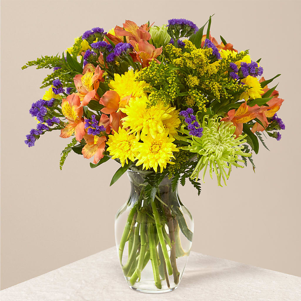 Marmalade Skies Bouquet – MILAM FLORAL & GREENHOUSE, Havre MT