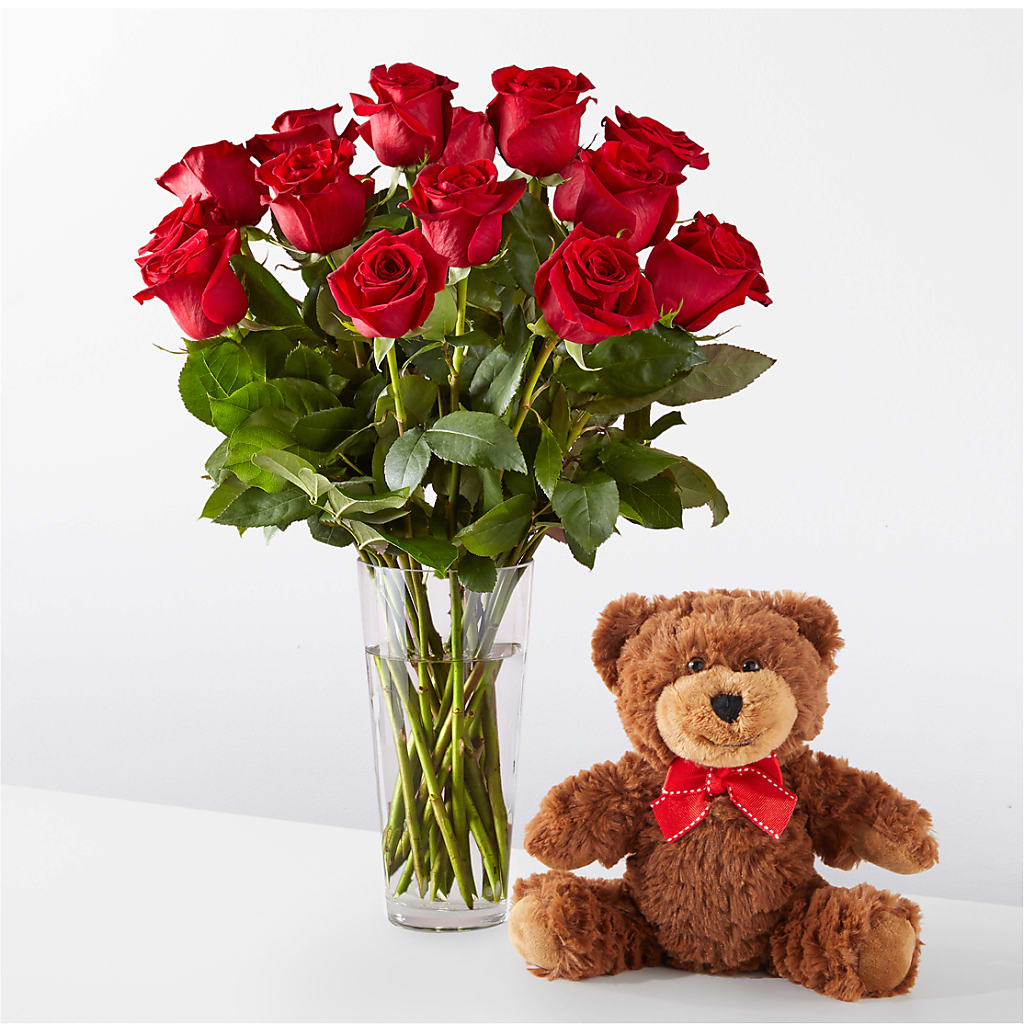 Romantic Long Stem Red Rose Bouquet Bundles – MILAM FLORAL & GREENHOUSE, Havre MT