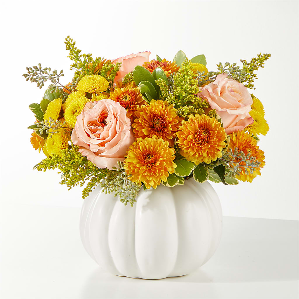 Peachy Pumpkin – MILAM FLORAL & GREENHOUSE, Havre MT