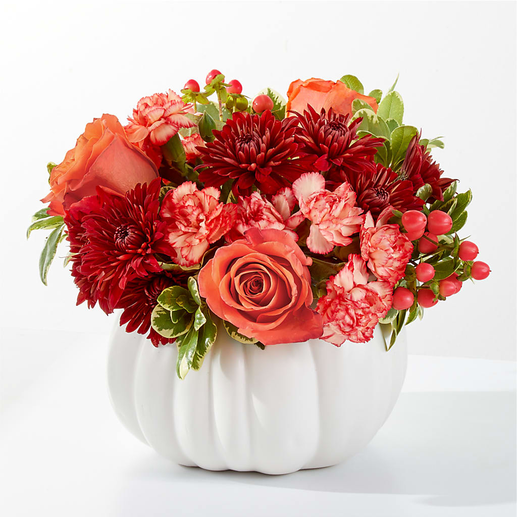 Autumn Air Pumpkin Bouquet – MILAM FLORAL & GREENHOUSE, Havre MT