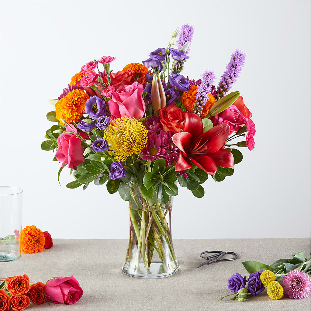 Feast of Color – A Florist Original – MILAM FLORAL & GREENHOUSE, Havre MT