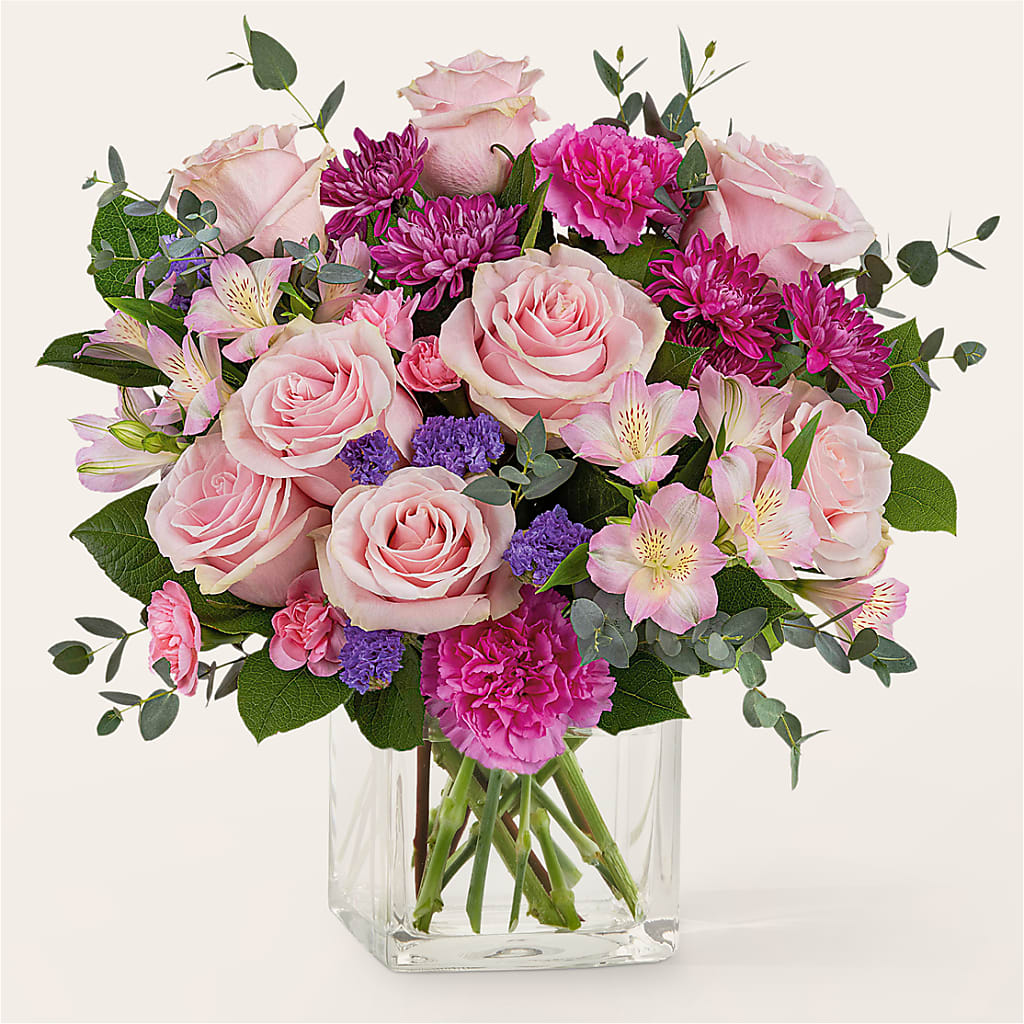 Rosy Radiance Bouquet – MILAM FLORAL & GREENHOUSE, Havre MT