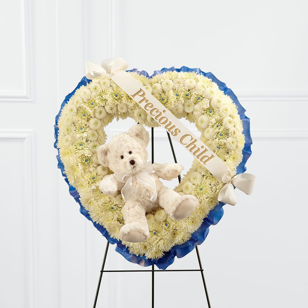 Precious Child Standing Heart – MILAM FLORAL & GREENHOUSE, Havre MT