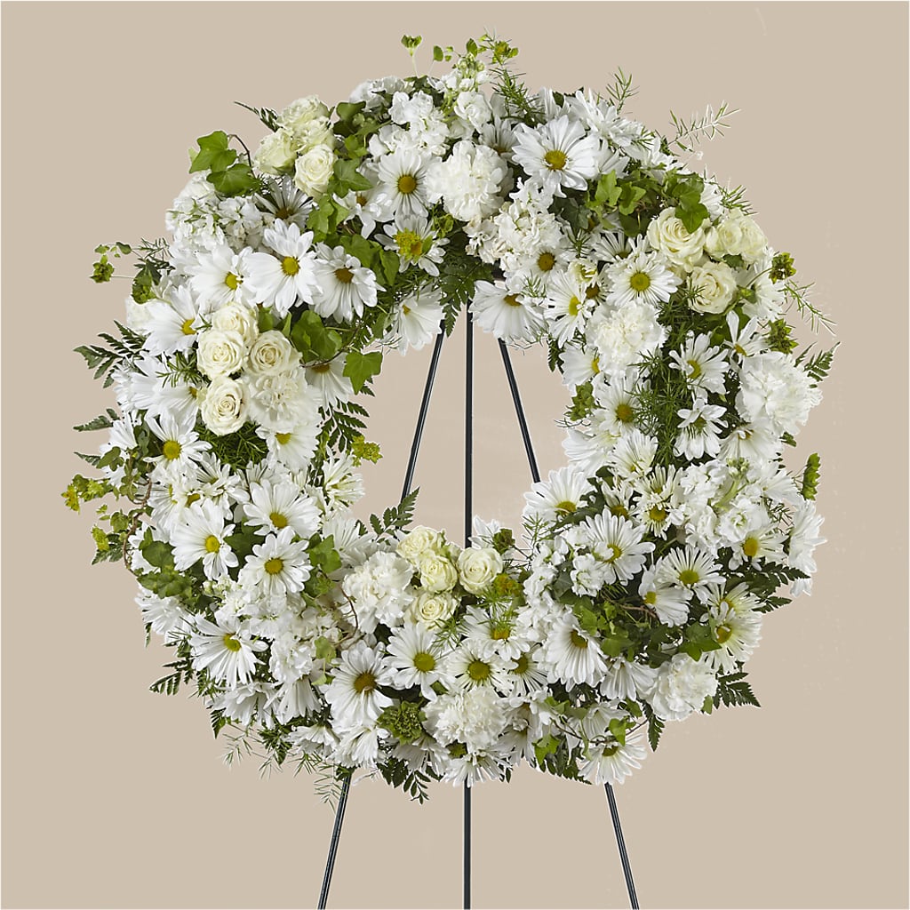 Faithful Wishes Wreath – MILAM FLORAL & GREENHOUSE, Havre MT