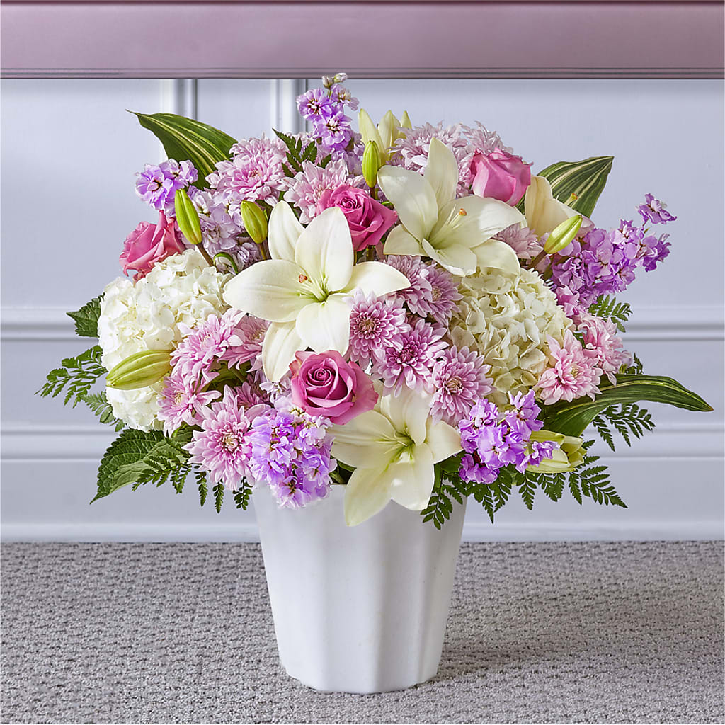Heaven Sent Floor Basket – MILAM FLORAL & GREENHOUSE, Havre MT