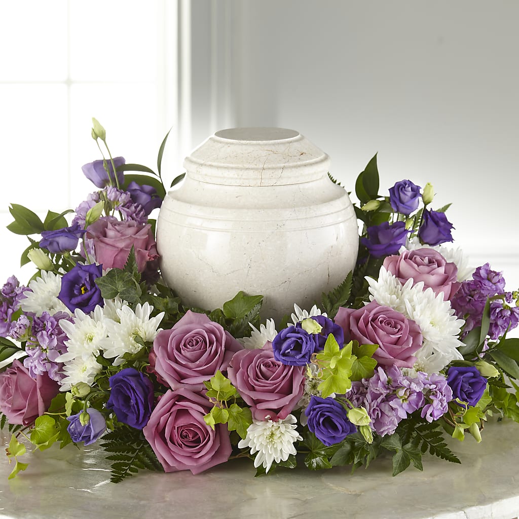 Blooming Sympathy Cremation Adornment – MILAM FLORAL & GREENHOUSE, Havre MT