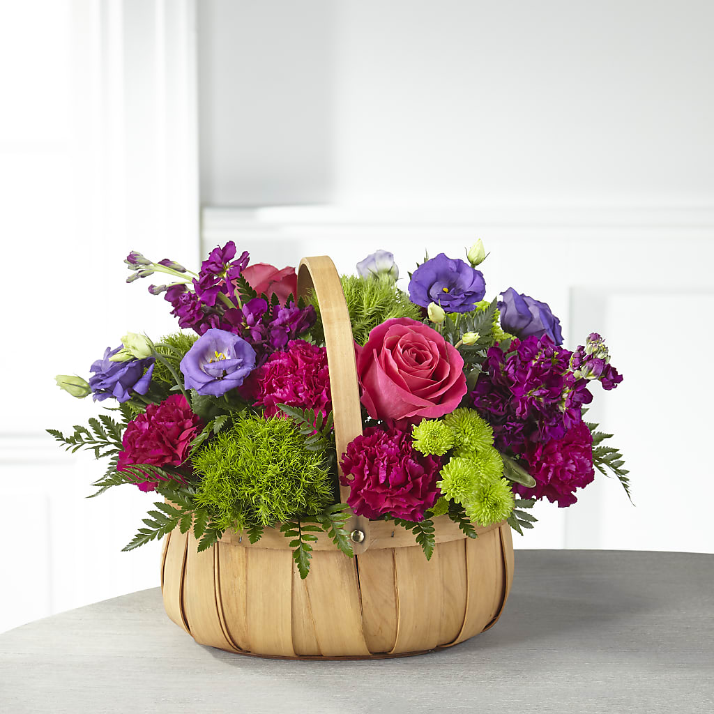 Serene Sanctuary Basket – MILAM FLORAL & GREENHOUSE, Havre MT