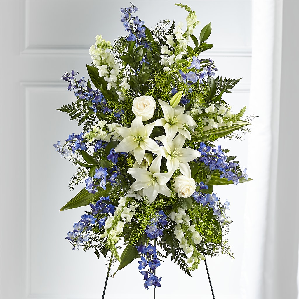 Faithful Friend Standing Spray – MILAM FLORAL & GREENHOUSE, Havre MT