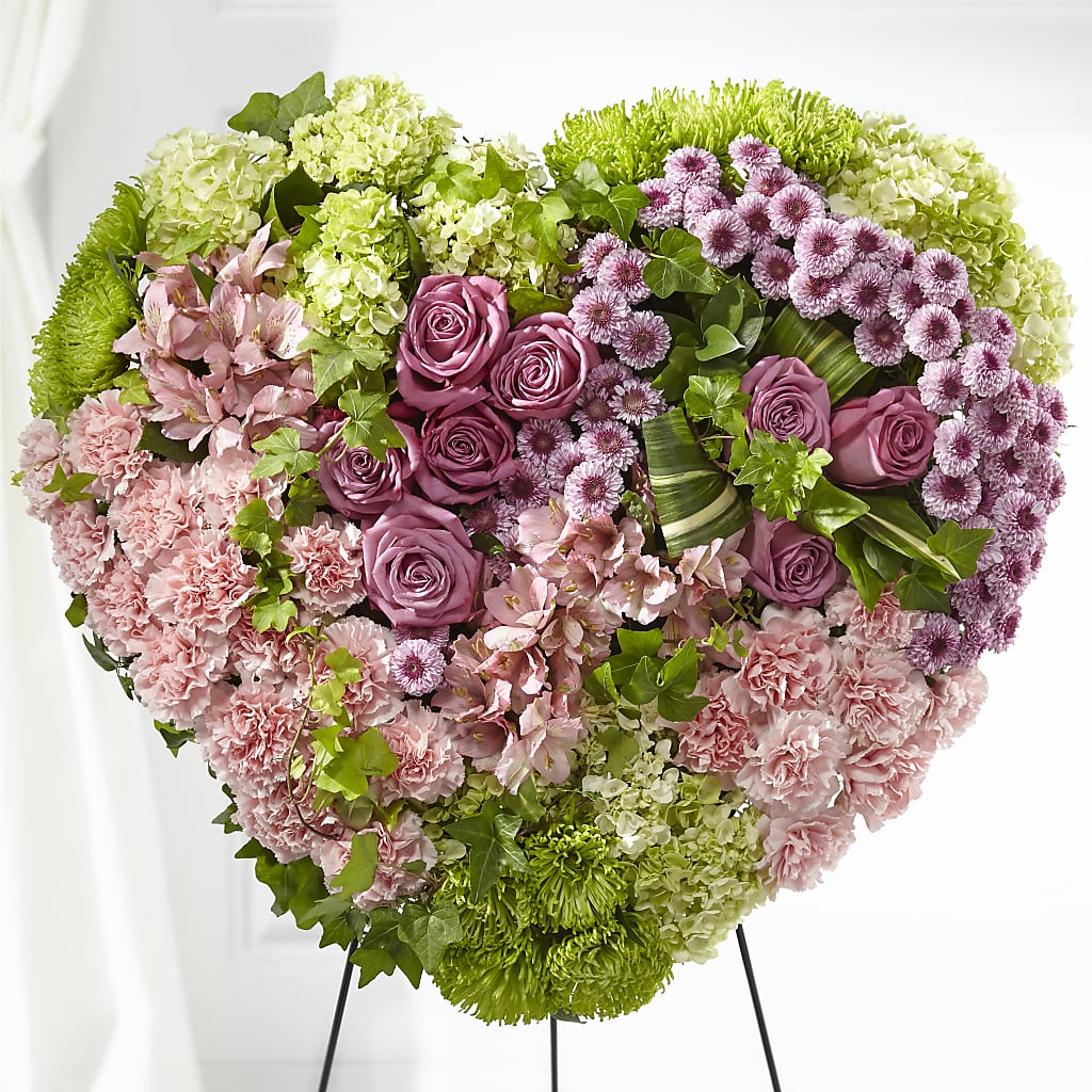 Heartwarming Standing Heart – MILAM FLORAL & GREENHOUSE, Havre MT