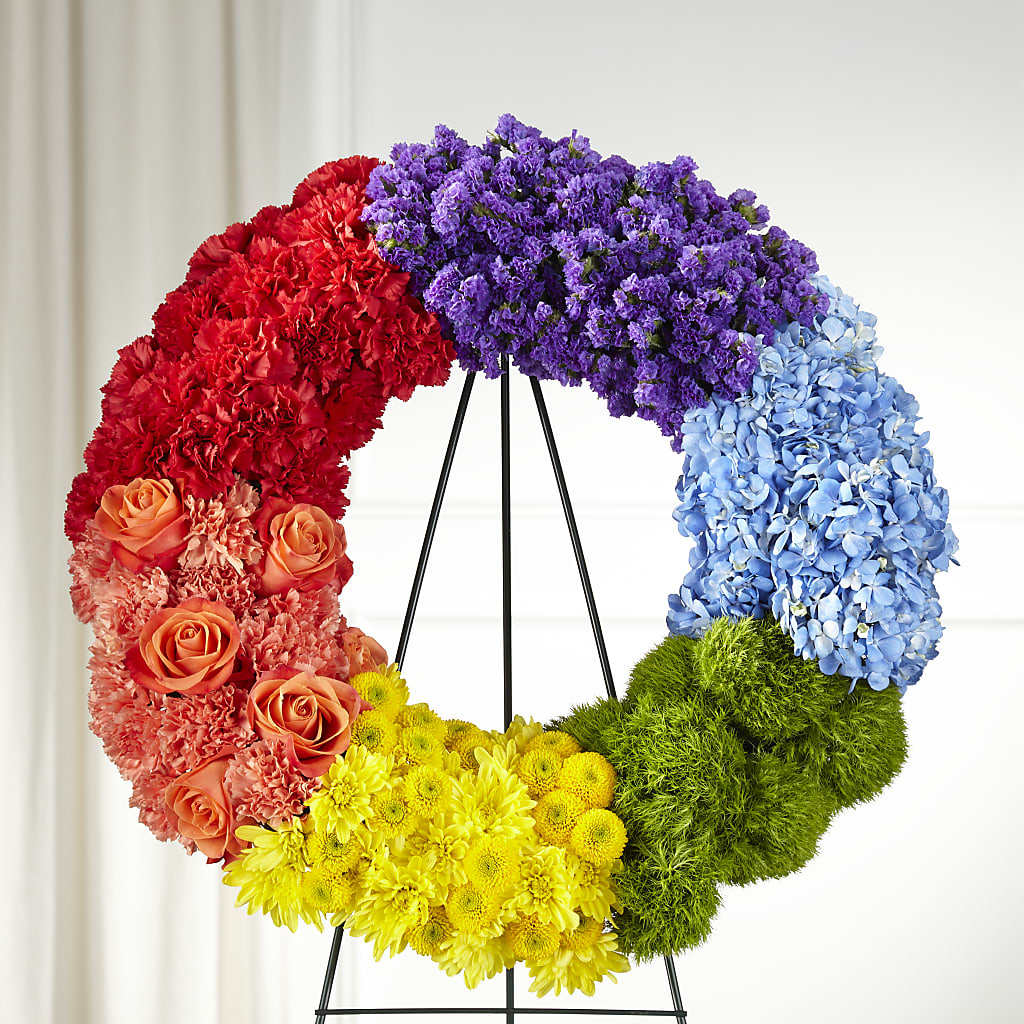 Circle of Love Wreath – MILAM FLORAL & GREENHOUSE, Havre MT