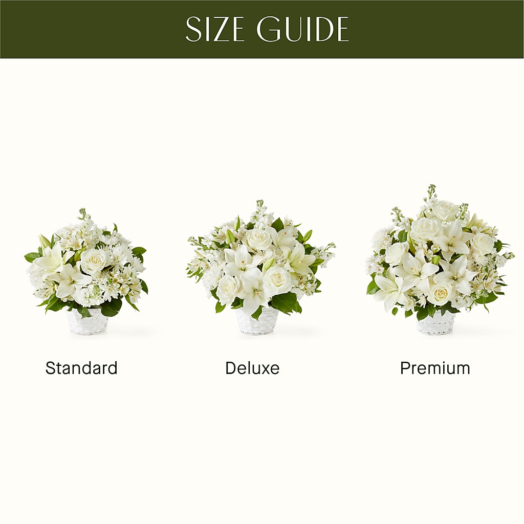 Peaceful Reflections Arrangement – MILAM FLORAL & GREENHOUSE, Havre MT