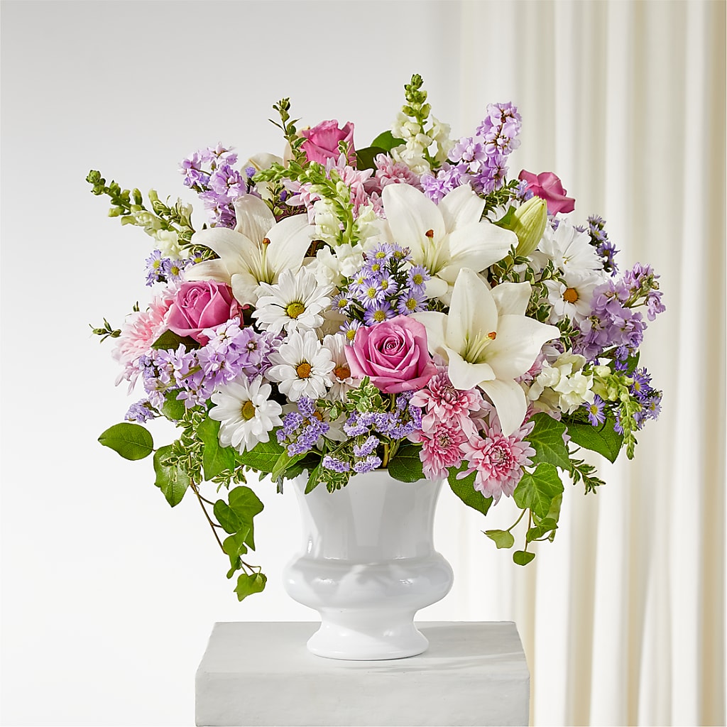 Remarkable Life Urn Arrangement – MILAM FLORAL & GREENHOUSE, Havre MT