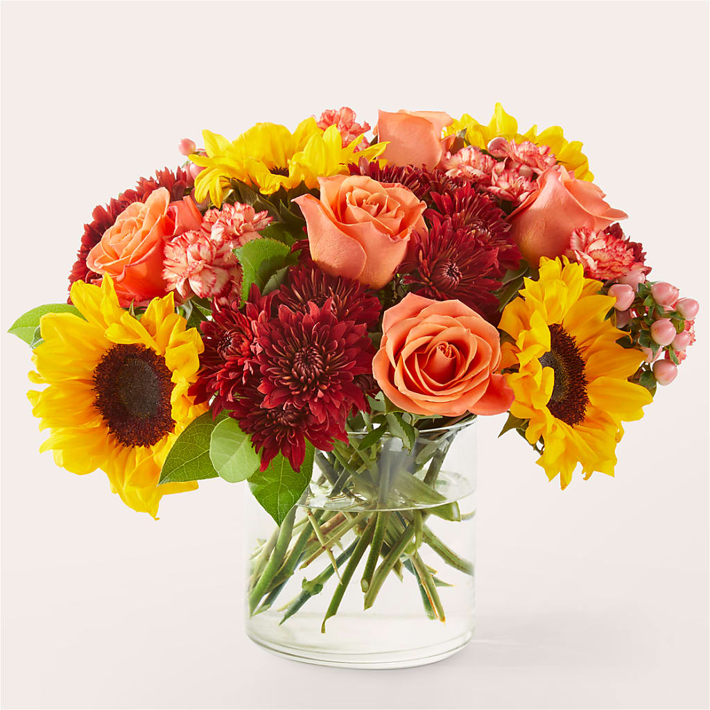 September Sunset Bouquet – MILAM FLORAL & GREENHOUSE, Havre MT