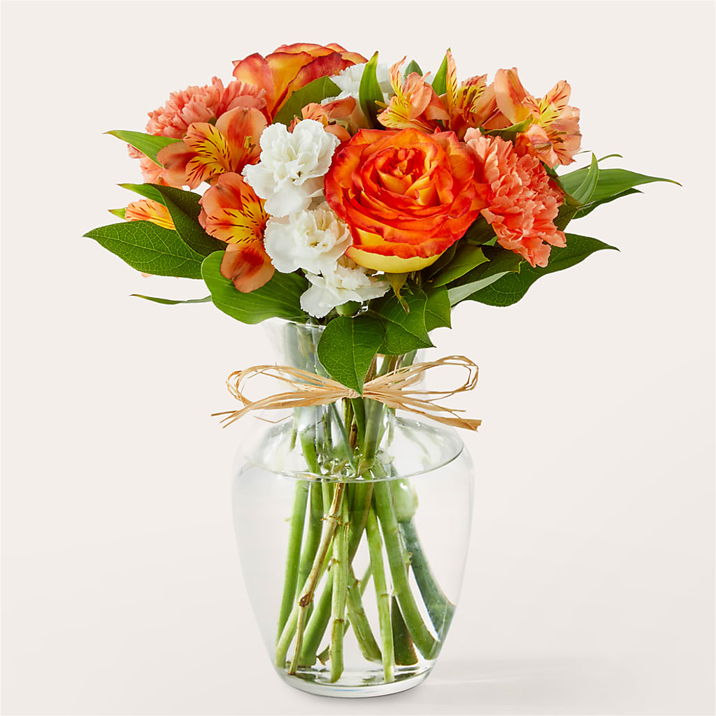 Apricot Glow Bouquet – MILAM FLORAL & GREENHOUSE, Havre MT