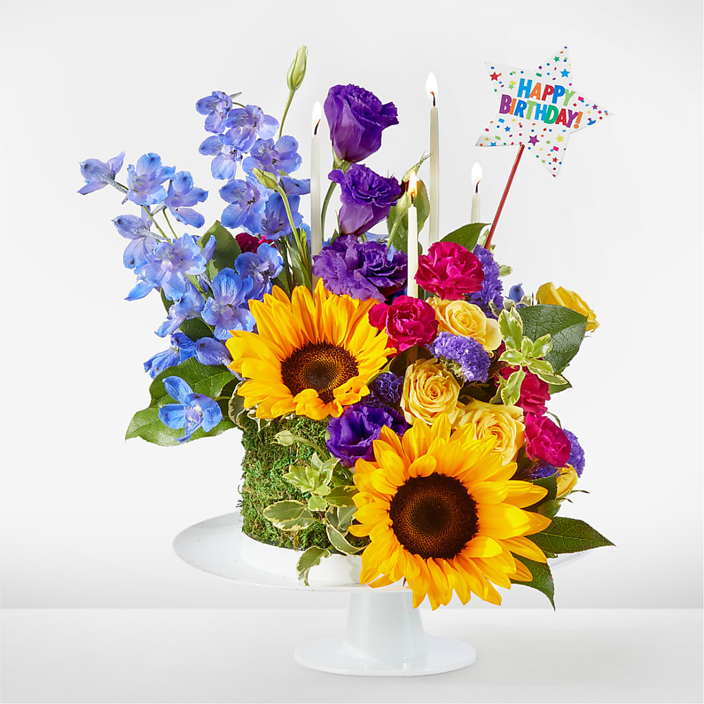 Star of the Day Floral Cake – MILAM FLORAL & GREENHOUSE, Havre MT