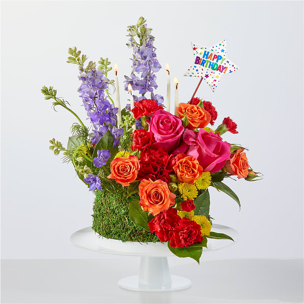 Best Year Yet Floral Cake – MILAM FLORAL & GREENHOUSE, Havre MT