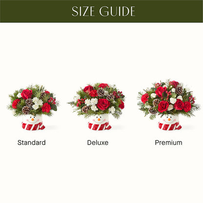 Jolly Snowman Bouquet – MILAM FLORAL & GREENHOUSE, Havre MT