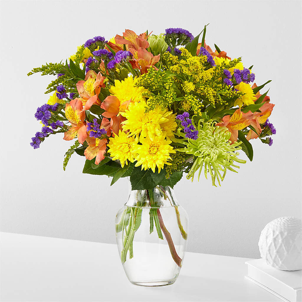 Marmalade Skies Bouquet – MILAM FLORAL & GREENHOUSE, Havre MT