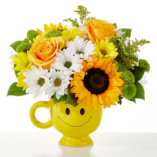 Be Happy Bouquet – MILAM FLORAL & GREENHOUSE, Havre MT