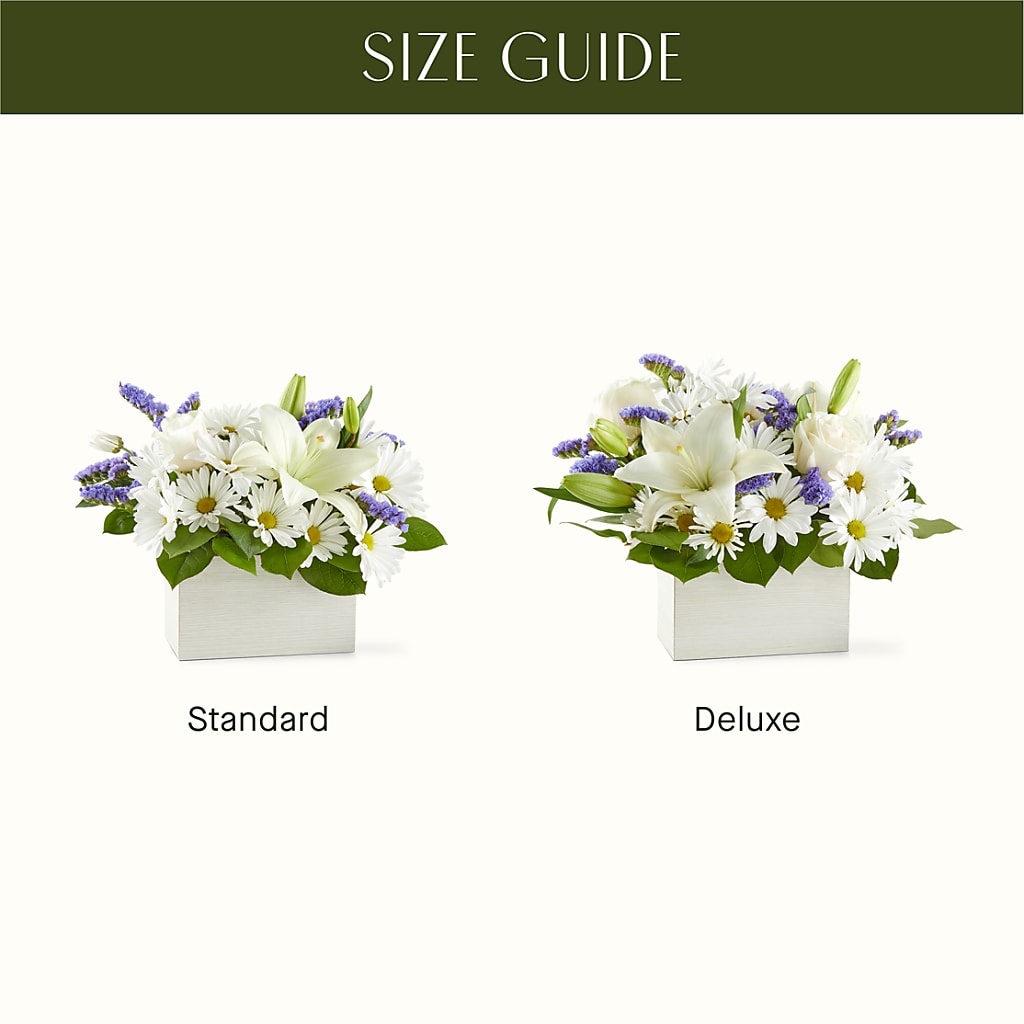 Beyond Blue Box Bouquet – MILAM FLORAL & GREENHOUSE, Havre MT