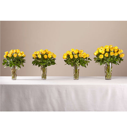 Long Stem Yellow Rose Bouquet – MILAM FLORAL & GREENHOUSE, Havre MT