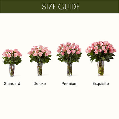 Long Stem Pink Rose Bouquet – MILAM FLORAL & GREENHOUSE, Havre MT