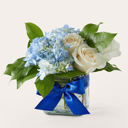 Sky Blue Delight Bouquet – MILAM FLORAL & GREENHOUSE, Havre MT