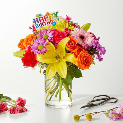 Cue the Confetti - A Florist Original – MILAM FLORAL & GREENHOUSE, Havre MT