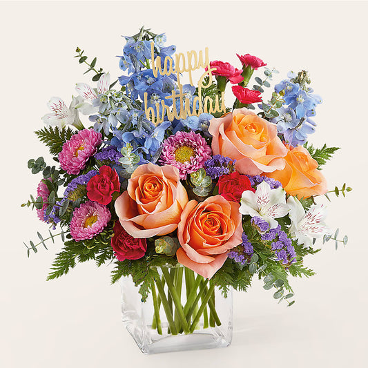 Birthday Bash Bouquet – MILAM FLORAL & GREENHOUSE, Havre MT