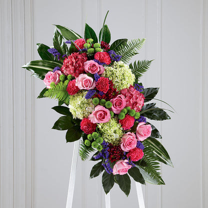 Refreshing Mix Standing Spray – MILAM FLORAL & GREENHOUSE, Havre MT