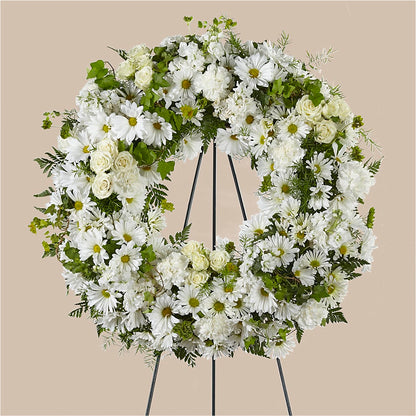 Faithful Wishes Wreath – MILAM FLORAL & GREENHOUSE, Havre MT