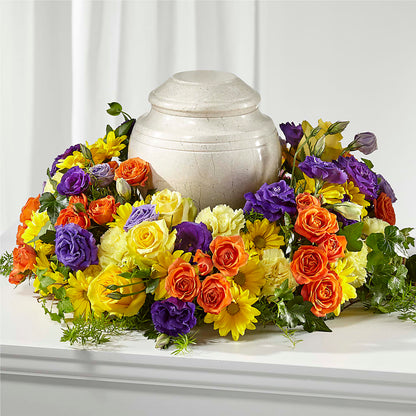 Blossoms of Remembrance Cremation Adornment – MILAM FLORAL & GREENHOUSE, Havre MT