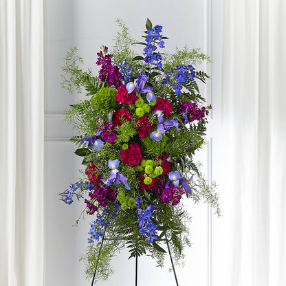 Heavenly Skies Standing Spray – MILAM FLORAL & GREENHOUSE, Havre MT
