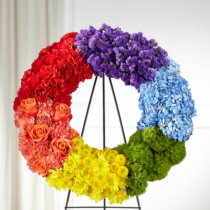 Circle of Love Wreath – MILAM FLORAL & GREENHOUSE, Havre MT