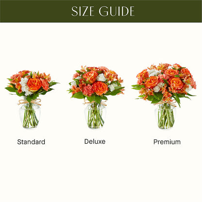 Apricot Glow Bouquet – MILAM FLORAL & GREENHOUSE, Havre MT