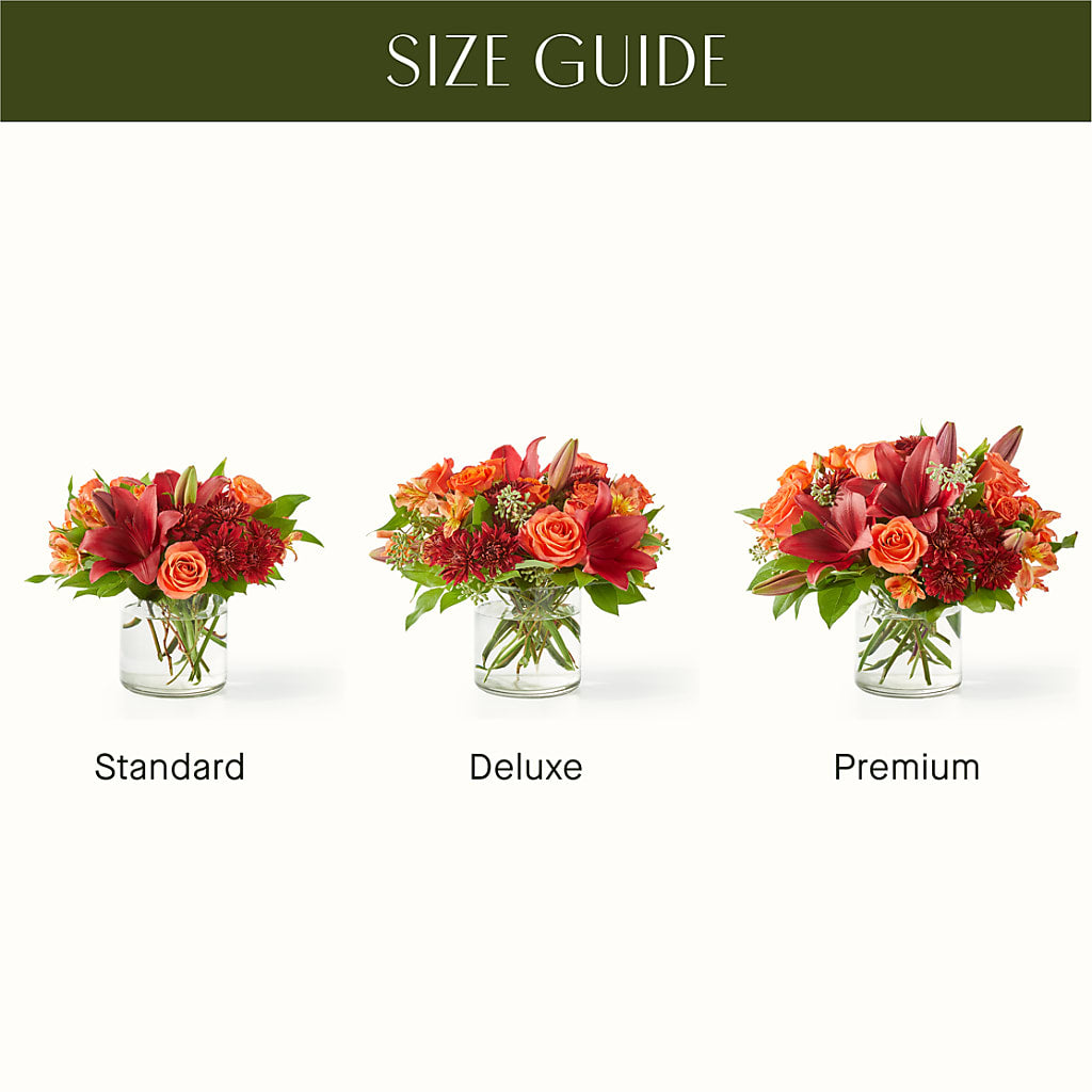Crimson Leaves Bouquet – MILAM FLORAL & GREENHOUSE, Havre MT