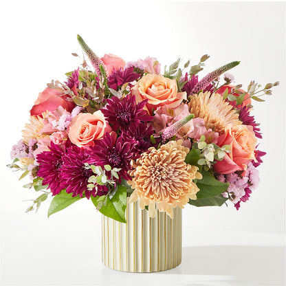 Berry Cobbler Bouquet with Ivory Vase – MILAM FLORAL & GREENHOUSE, Havre MT