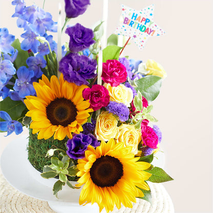 Star of the Day Floral Cake – MILAM FLORAL & GREENHOUSE, Havre MT