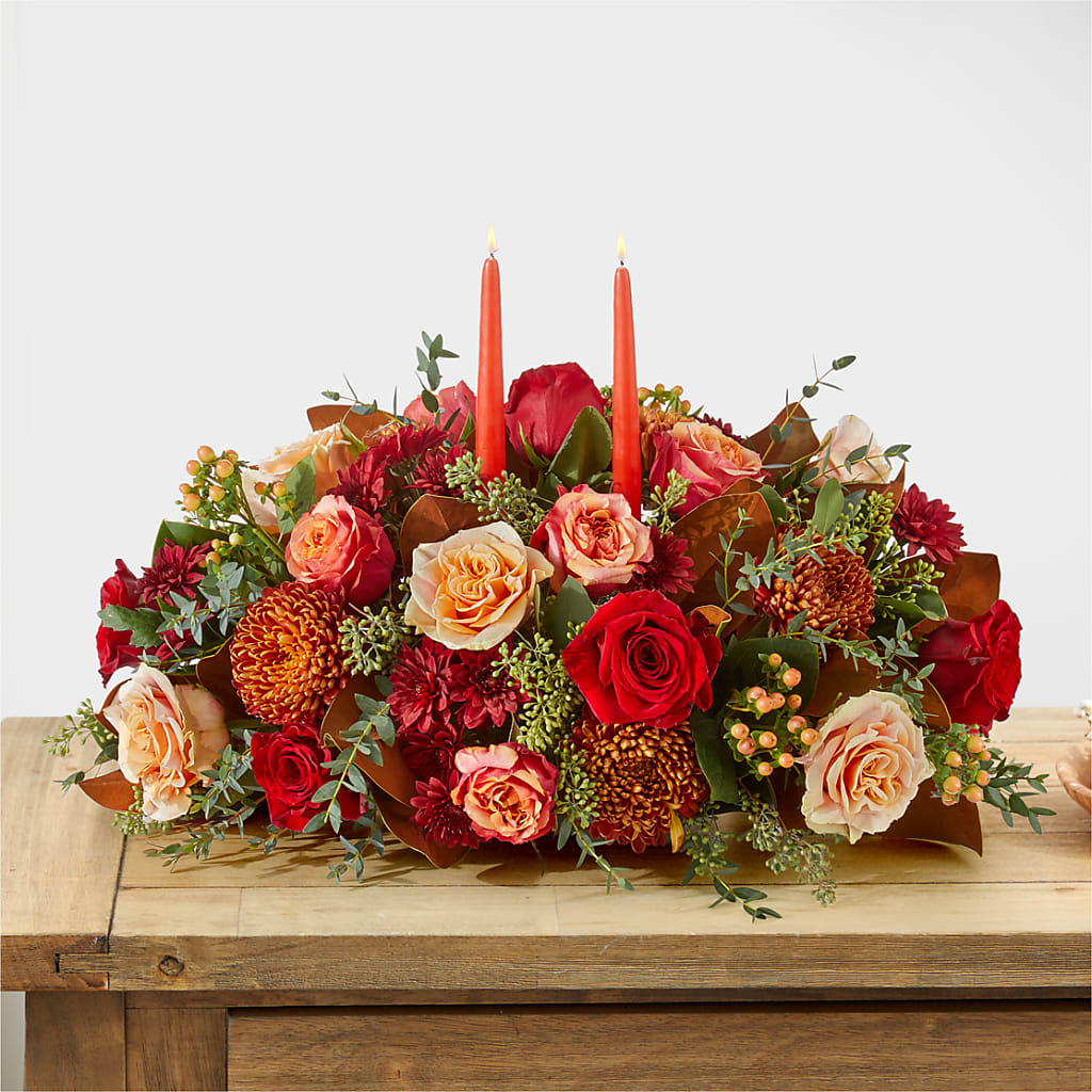 Gather Near Centerpiece – MILAM FLORAL & GREENHOUSE, Havre MT