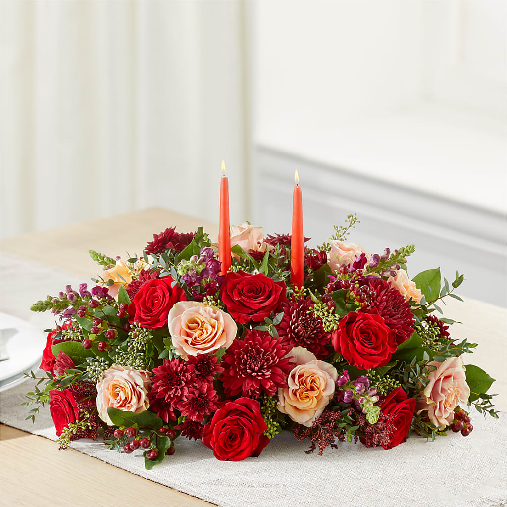 Most Thankful Centerpiece – MILAM FLORAL & GREENHOUSE, Havre MT