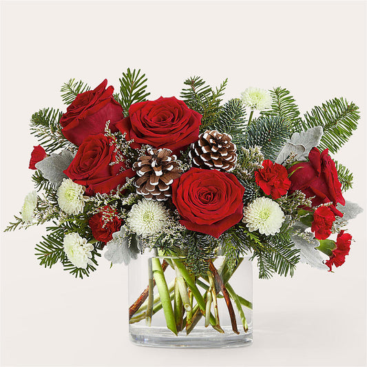 Yule Cheer Bouquet – MILAM FLORAL & GREENHOUSE, Havre MT
