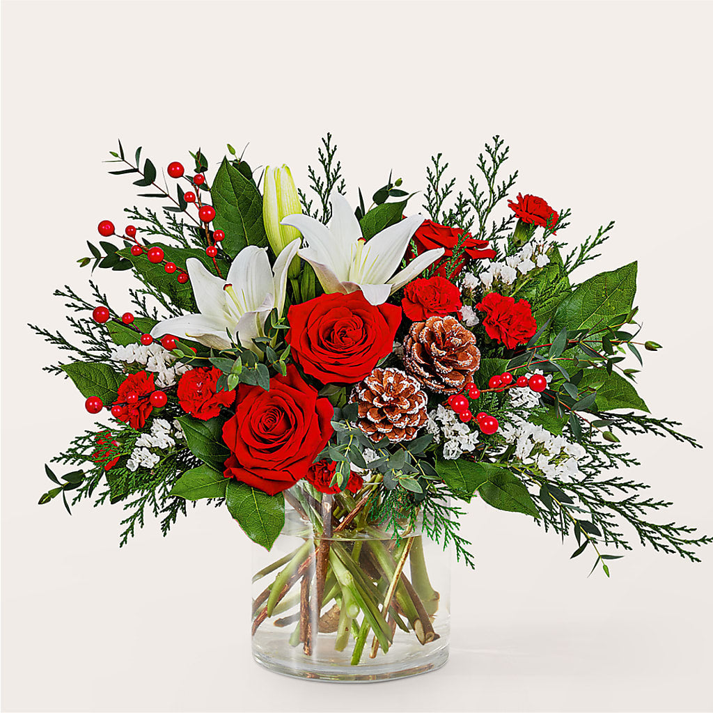 Best in Snow Bouquet – MILAM FLORAL & GREENHOUSE, Havre MT