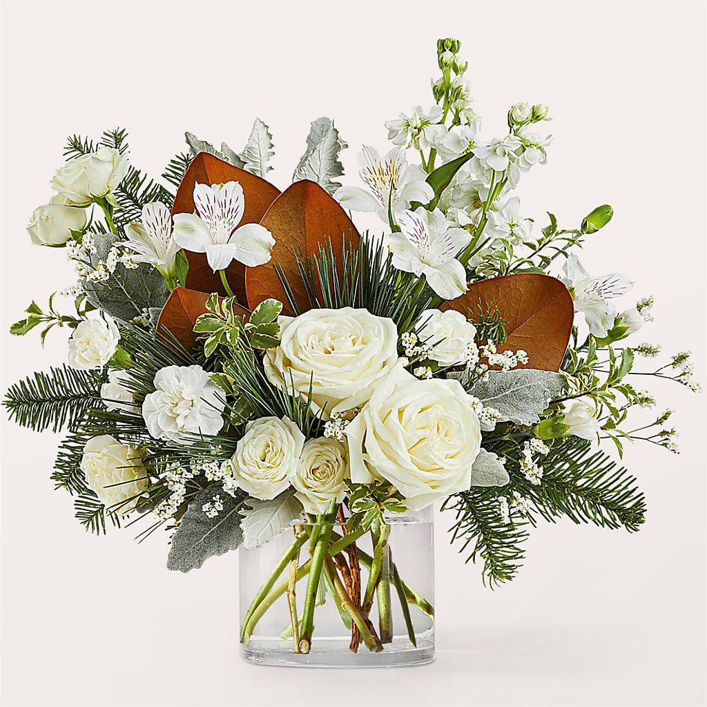 Fresh Snowfall Bouquet – MILAM FLORAL & GREENHOUSE, Havre MT