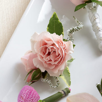Pink Spray Rose Boutonniere – MILAM FLORAL & GREENHOUSE, Havre MT